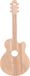 UNUS Decoratieve gitaar "Gustav" van bois in naturel bois decoratie ca. 102x42x5 cm