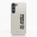 Fibriva Coque de Téléphone Compostable Samsung Galaxy S23 Plus/Pro - Ninjas in Pyjamas Officiel - Coque Fibriva™ Officielle avec Logo et Rayure Blanche
