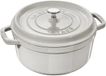 Staub Cocotte rond 24cm wit