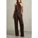 Reiss Combinaison en jersey Chocolat Taille : 10 | Salopettes Outlet | Femme | Marron
