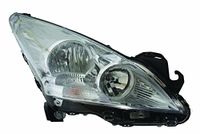 TarosTrade 37-6250-R-91264 koplamp voor H7 zonder motor met dagrijverlichting rechts