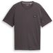 Tom Tailor T-shirt en coton avec badge logo - Taille XXXL - Tarmac Grey