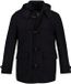 JP 1880 - Hommes - Manteau Duffel imperméable boutons en bois - Bleu marine foncé - Taille 6XL