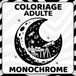 Coloriage Monochrome Adulte: Cosy Scenes pour Relaxation et Détente à colorier en une seule couleur