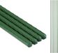 Relaxdays Set van 10 plantenstokken - 100 cm - Ø 10 mm - Stalen kern - Kunststof buitenkant