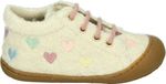 Naturino COCOON EMBR.LOVE Hoge sneakers Wit/beige Maat 25