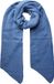 PIECES Pyron Sjaal Dames Blauw Polyester Effen