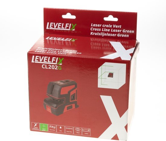 Levelfix Levelflix Lijnlaser cpl102g groen