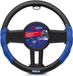 Sparco SPC1100L Housse de volant universelle (Ø 37 - 39 cm) - Caoutchouc noir
