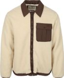 Levi's Sherpa Jas Fleece Ecru - Maat L - Heren - Tussenjas