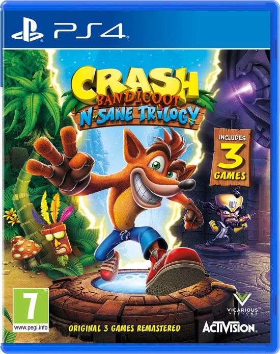 Activision Blizzard Entertainment Activision Crash Bandicoot N. Sane Trilogy - PS4