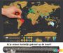 Hebel® Kras Wereldkaart Op Reis - Scratch Map Deluxe - Voyage - Souvenirs