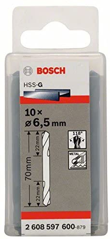 Bosch Tweezijdige HSS boren geslepen