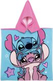 Merkloos / Sans marque ARDITEX Handdoek Poncho Stitch Angel Unisex Multi kleuren Kinderen One size Polyester
