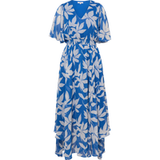 s.Oliver Jurk royal blue/koningsblauw / wit