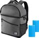 Brisby 4 Laags Geïsoleerde Koeltas Rugzak - 25 Liter - Donkergrijs