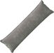 vidaXL - Taie d'oreiller - BOIS - Gris foncé - 40 x 145 cm - Tissu chenille