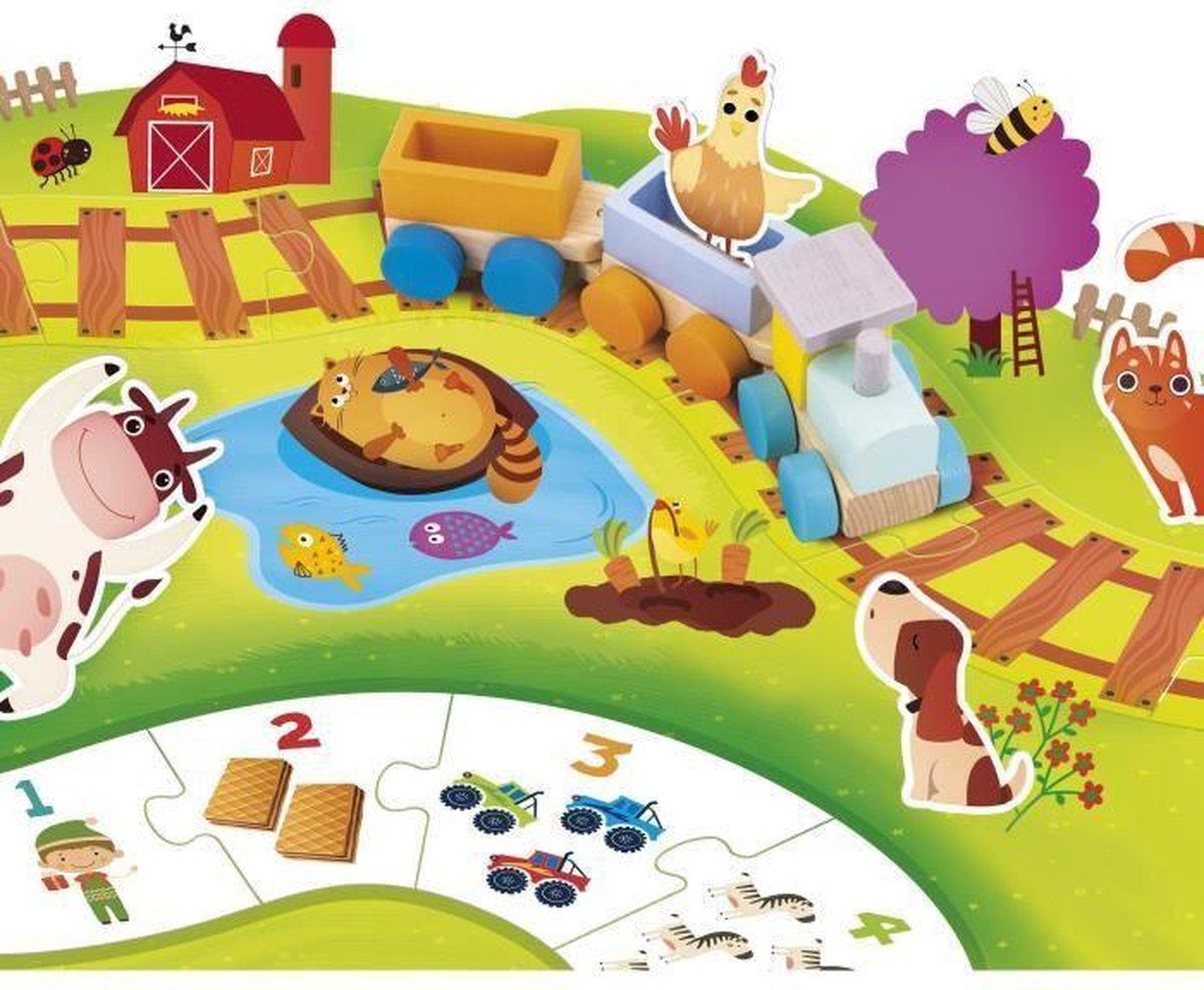 Liscianigiochi LISCIANI GIOCHI Carotina Baby Blij Treintje - 8008324086702