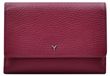 Bordeaux Portefeuille Triple en Cuir - Protection