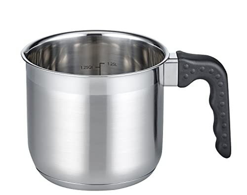 ELO Toermalijn Melkpan - 14 cm - Inductie - RVS