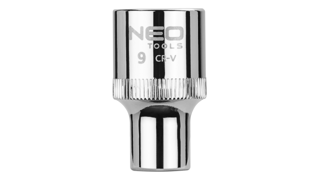 Neo Tools Dop 9 1/2 Aansluiting Zeskant DIN 3124 CRV Staal TUV M+T