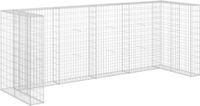 Mur en gabions 320x100x120 cm acier galvanisé