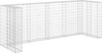 Mur en gabions 320x100x120 cm acier galvanisé