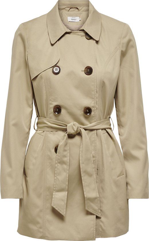 ONLY ONLVALERIE Trenchcoat Women - Ginger Root - Size M