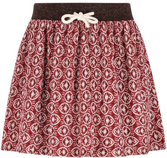 Like Flo winter mesh rok meisjes - roze - Sascha - plisse