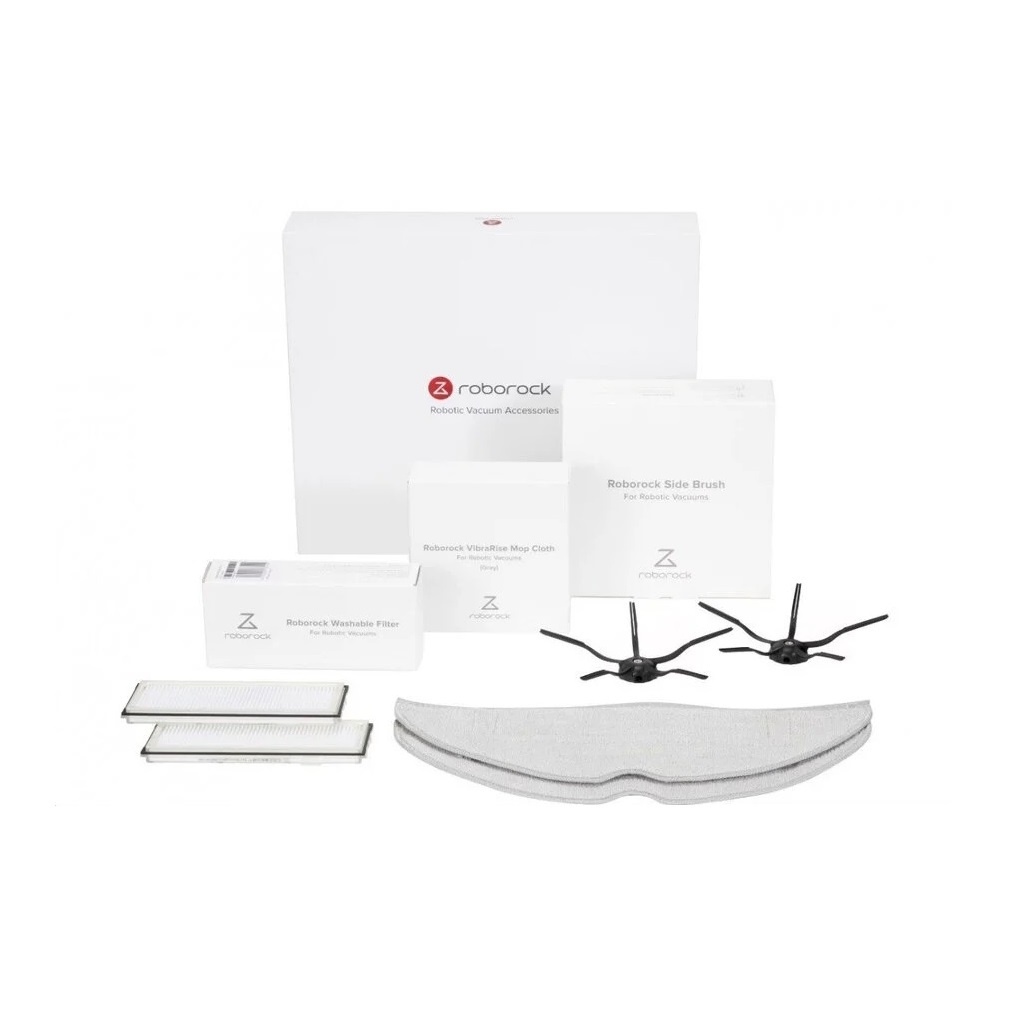 Set Accessori Ricambio Per Xiaomi Roborock S7 / S7 MaxV: Spazzole, Filtro, Panno