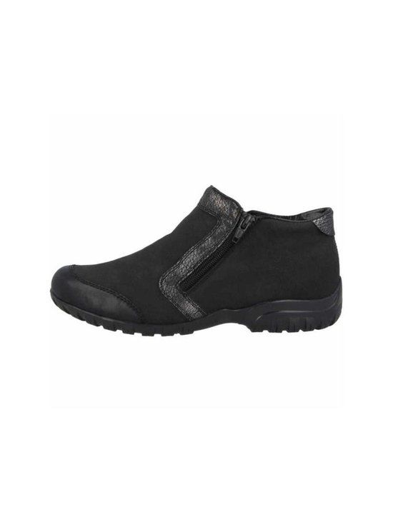 Rieker L4659 dames enkellaarsjes, Black L4659 00., 36 EU