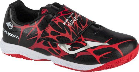 Joma Super Copa Jr 2501 INV SCJS2501INV Indoorschoenen Zwart