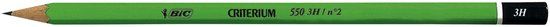BIC Criterium Conte 550 Potlood 3H Groen