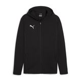 Puma teamFINAL Casuals Kapuzensweatjacke Heren Zwart XXL