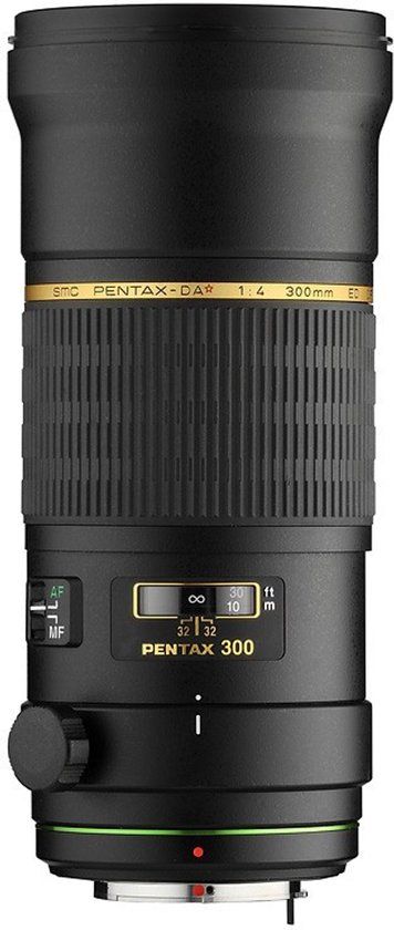 Pentax smc DA 300mm f/4.0 ED (IF) SDM Lens - Black