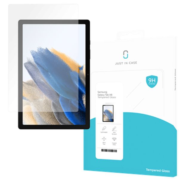 JUSTINCASE Screen Protector for Samsung Galaxy Tab A8 10.5" - Tempered Glass - Clear