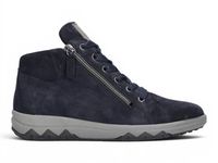 WALDLÄUFER Boots 'Winterstiefel Damen 961801 200 021 Echtleder in blau' blauw