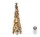 Sirius Home 60130 decoratieve verlichting Lichtdecoratie figuur 15 Glühlampen LED Gold/Transparent