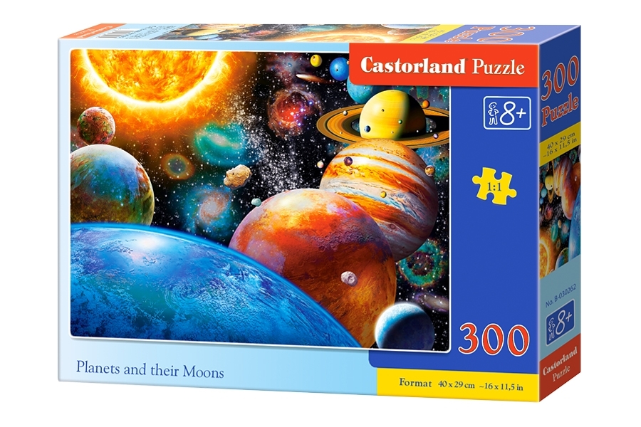 Castorland Planets and their moons 300 stukjes