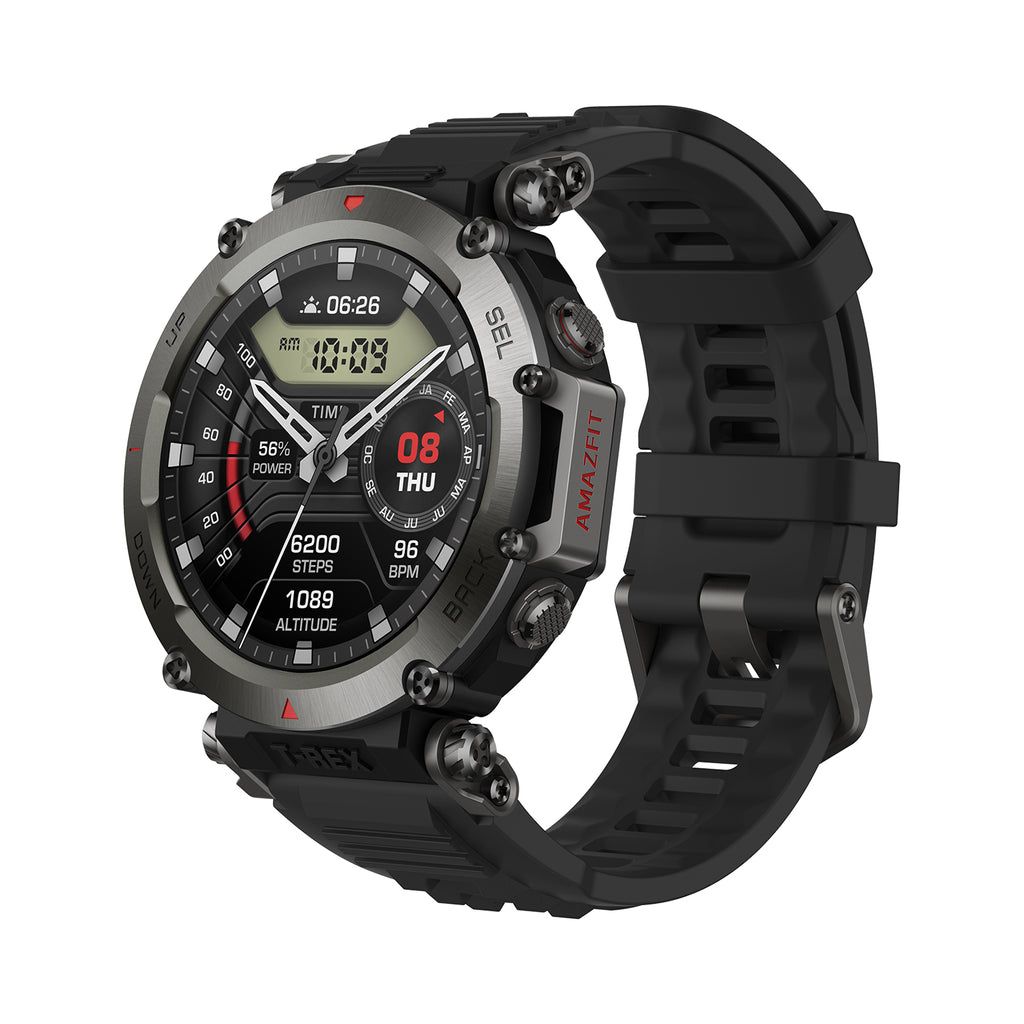 Amazfit T-Rex Ultra Smartwatch - 1.39" AMOLED - Abyss Black