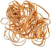 Apli 12862, elastische rubberen armbanden, 120 x 5 mm, in zak van 100 g