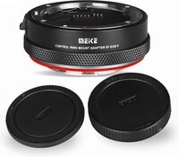 Meike MK-EFTR-B Mount adapter EF/EF-S-EOS R - Zwart