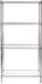 HENDI Extra stevig opbergrek – 4 verstelbare schappen – 910x455x1830 mm – verchroomd ijzer