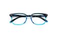 El Charro Leesbril Hawaii zwart en blauw +3,00