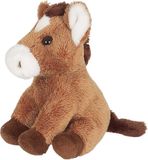 Ravensden Pluche Paardje - 15 cm - Lichtbruin
