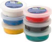 Silk Clay Klei- Set met 6 Basis Kleuren