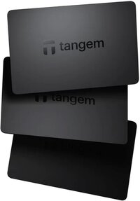 Tangem Wallet 3 kaarten - Zwart - Met Recovery Seed functionaliteit