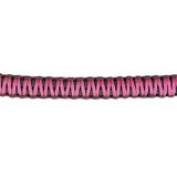 HKM Arizona Geknoopt halster Bruin/Roze Pony
