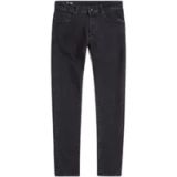 G-Star 3301 Slim Heren Jeans - Katoen, Polyester, Elastaan - Slim Fit - Washed Black