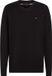 Tommy Hilfiger Heren Essential Cotton Crew Neck Pullover Zwart XXL